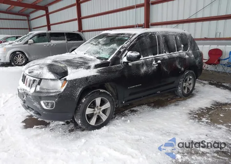 2016 Jeep Compass High Altitude Edition z USA, uszkodzony, nr VIN 1C4NJDEB3GD762777